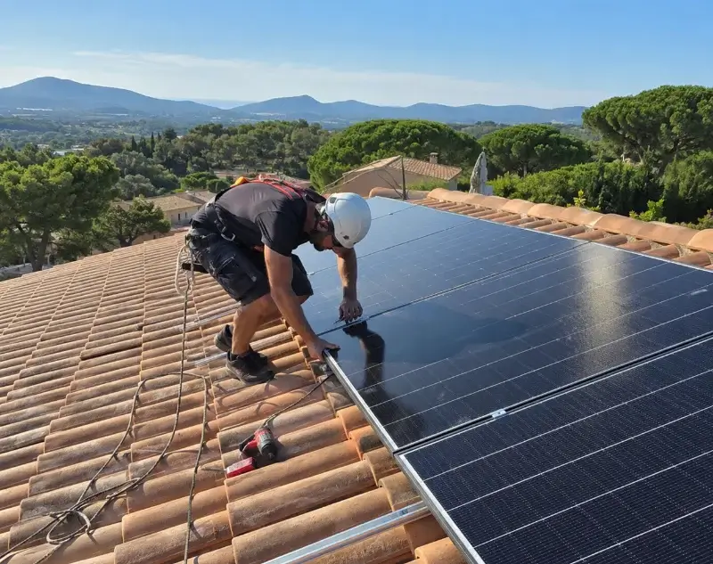 Installateur panneaux solaires Roppenheim — pose photovoltaïque sur toiture